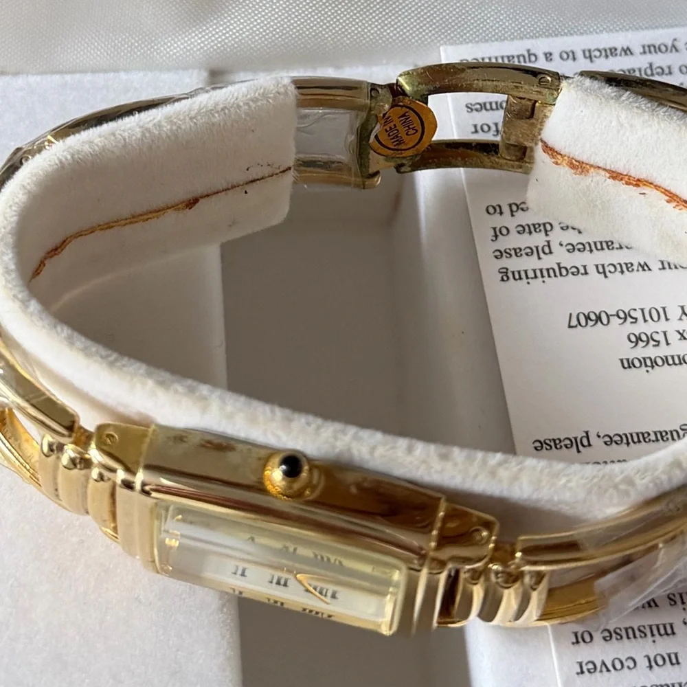 Giorgio Beverly Hills Women’s Quartz Gold-Tone Watch